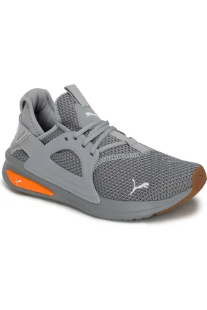 PUMA Unisex Grey Softride Textile Running Shoes