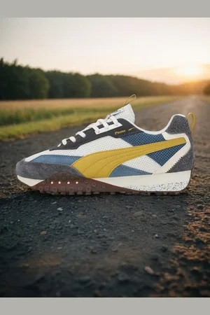 PUMA Unisex Blktop Rider Preppy Sneakers