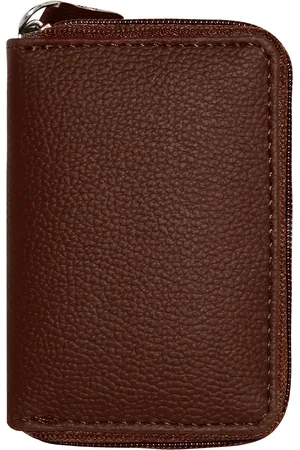 GREEN DRAGONFLY Unisex Textured PU Zip Around Wallet