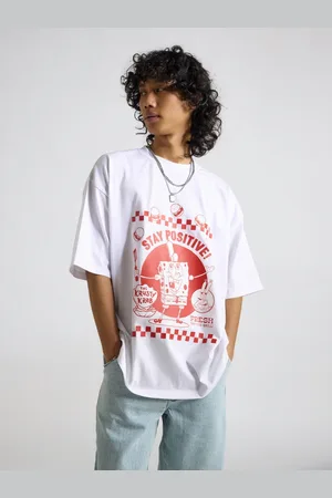 THE CLOTHING FACTORY Men Typography Printed T-shirt