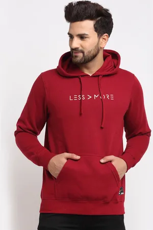 Club York Men Maroon Sweatshirt