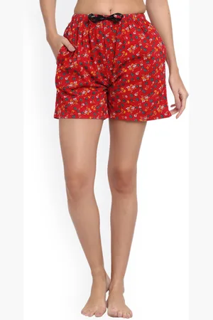 BAESD Women Floral Printed Slim Fit Shorts