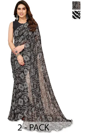 ANAND SAREES Warli Saree Pack of 2