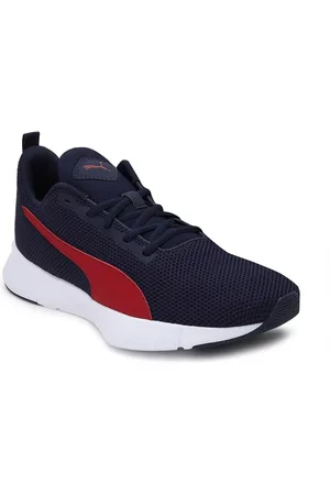PUMA Unisex Blue Mesh Running Robust Shoes