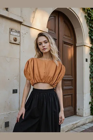 H&M Cotton Crop Top