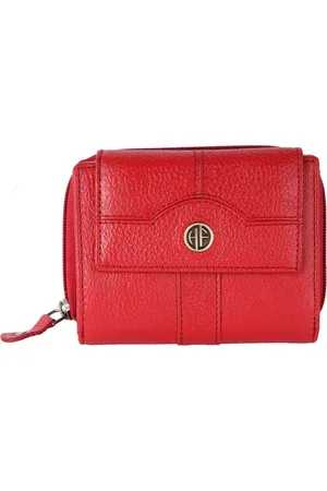 HAMMONDS FLYCATCHER Women Brand Logo Leather Zip Around Wallet