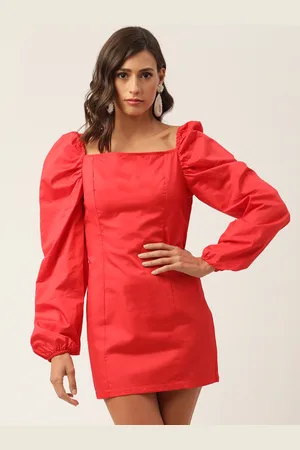 KENDALL + KYLIE Woman Red Sheath Mini Dress