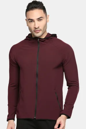 Lovable Men Striped without Windcheater Sporty Jacket