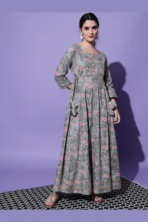 Kalini Floral Printed Maxi Dress