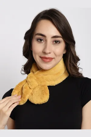 Ellis Faux Fur Acrylic Wrap Collar Mufflers