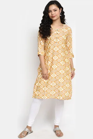 V-Mart Ethnic Motifs Printed Kurta