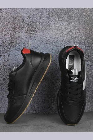 Jove Women Comfort Insole PU Basics Sneakers