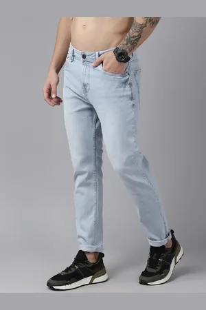 Roadster Men Relaxed Tapered Fit Light Fade Stretchable Jeans