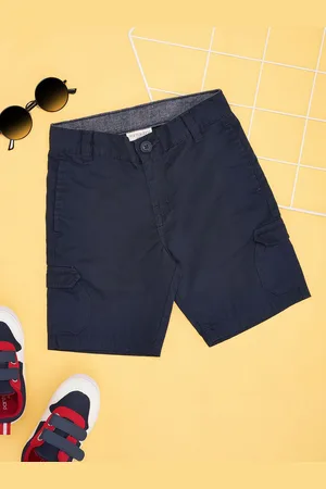 Pantaloons Boys Mid Rise Pure Cotton Cargo Shorts