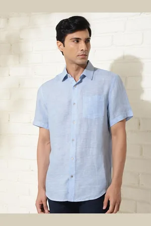 Fabindia Men Slim Fit Opaque Casual Shirt