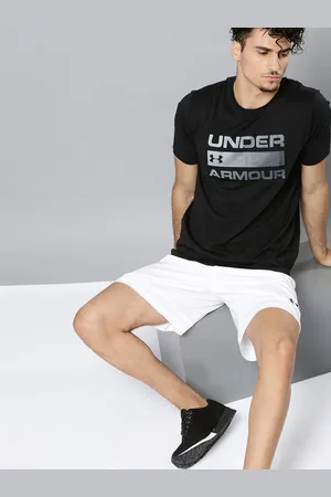 Under Armour Men Black Printed UA Team Issue Wordmark T-shirt