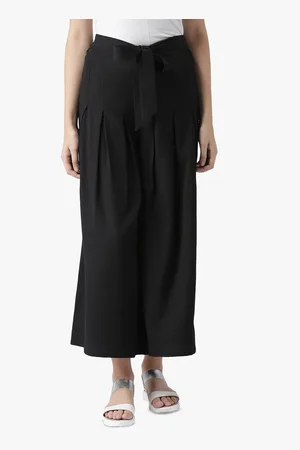 DODO & MOA Women Pleated Relaxed Parallel Trousers