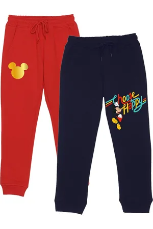 Wear Your Mind Kids Pack Of 2 Printed Cotton Joggers