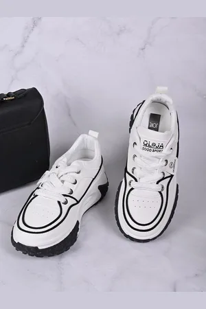 Jove Women Colourblocked Lightweight Comfort Insole Sneakers