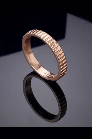 ESTELE Rose Gold-Plated Finger Ring