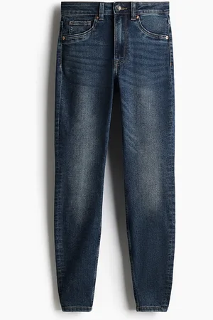 H&M Women Blue Skinny High Jeans
