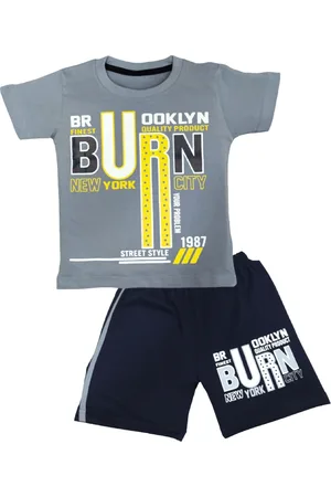 BAESD Kids Printed Pure Cotton Clothing Set