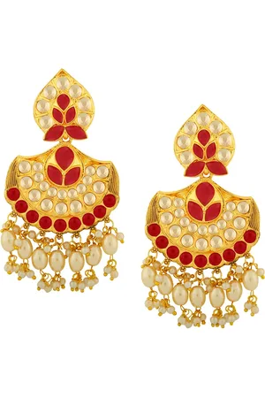 Alamod Gold-Plated Chandbalis Earrings