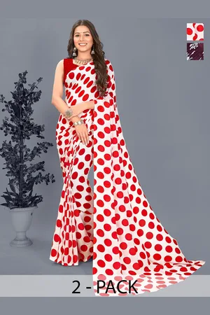 ANAND SAREES Floral Saree Pack of 2