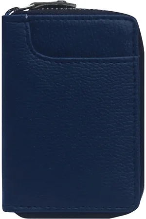 GREEN DRAGONFLY Unisex Textured ATM Zip Around Wallet