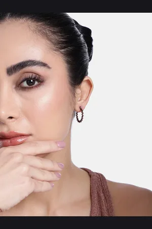 ESTELE Circular Hoop Earrings