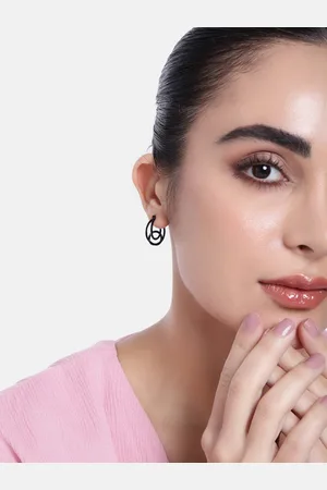ESTELE Geometric Hoop Earrings
