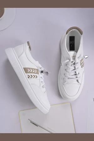Jove Women Embroidered Lightweight Comfort Insole Sneakers