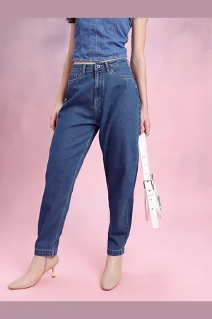 DressBerry Women Slouchy Fit High-Rise Jeans
