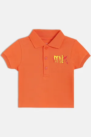 MINI KLUB Boys Polo Collar Applique T-shirt