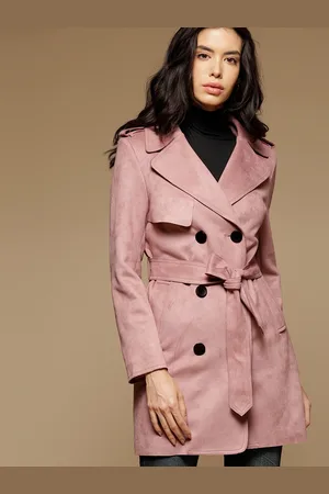 Gipsy Women Suede Longline Overcoat
