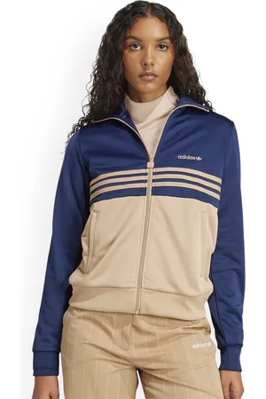 adidas Women Striped Crop Training or Gym Sporty Jacket