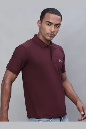 Obaan Men Polo Collar Pockets T-shirt