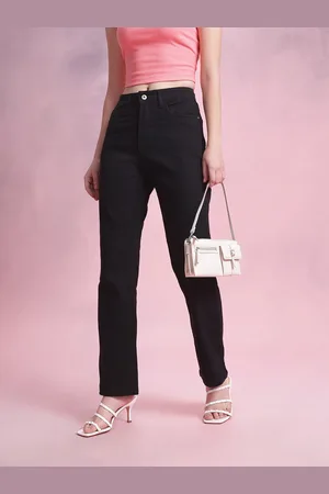 DressBerry Women Mid-Rise Straight Fit Stretchable Jeans
