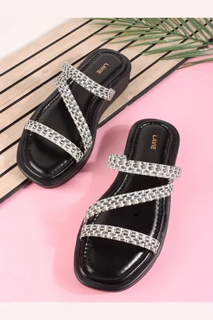 LAVIE PU Flatform Sandals