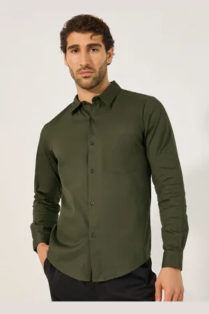Styli Men Slim Fit Opaque Casual Shirt
