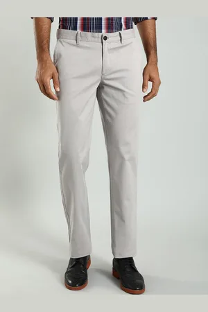 Indian Terrain Men Kansas Mid-Rise Trouser