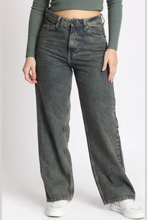 Bene Kleed Women Relaxed Fit High-Rise Heavy Fade Jeans