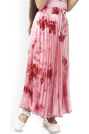BAESD Girls Dyed A-Line Maxi Skirts