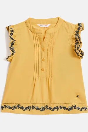 Elle Embroidered Cotton Top