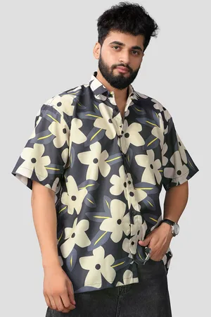 Brown brothers Unisex Relaxed Opaque Printed Casual Shirt