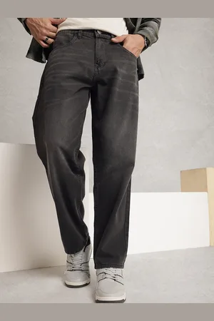 WROGN Men Loose Fit Light Fade Pure Cotton Jeans
