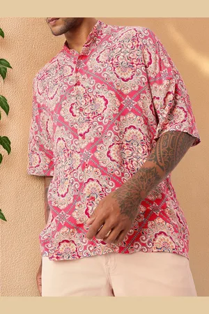 Kook N Keech Bohemian Game-Changer Ethnic Vibes Oversized Shirt