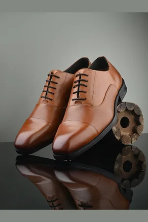 San Frissco Men Leather Formal Oxfords
