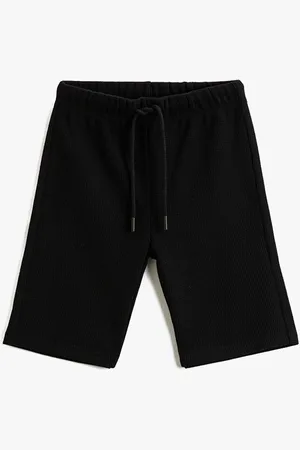 Koton Boys Solid Mid-Rise Shorts