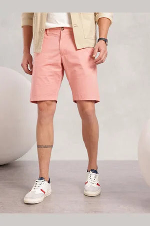 Nautica Men Solid Pure Cotton Slim Fit Chino Shorts